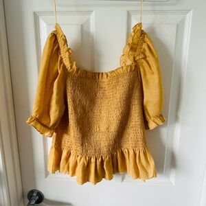 Apricot lane top